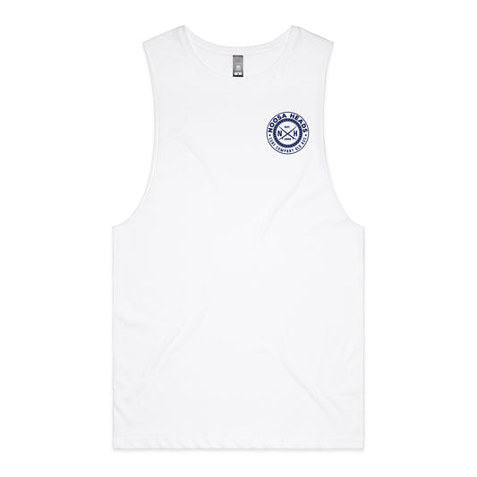 Noosa 1989 Tank Tee - White