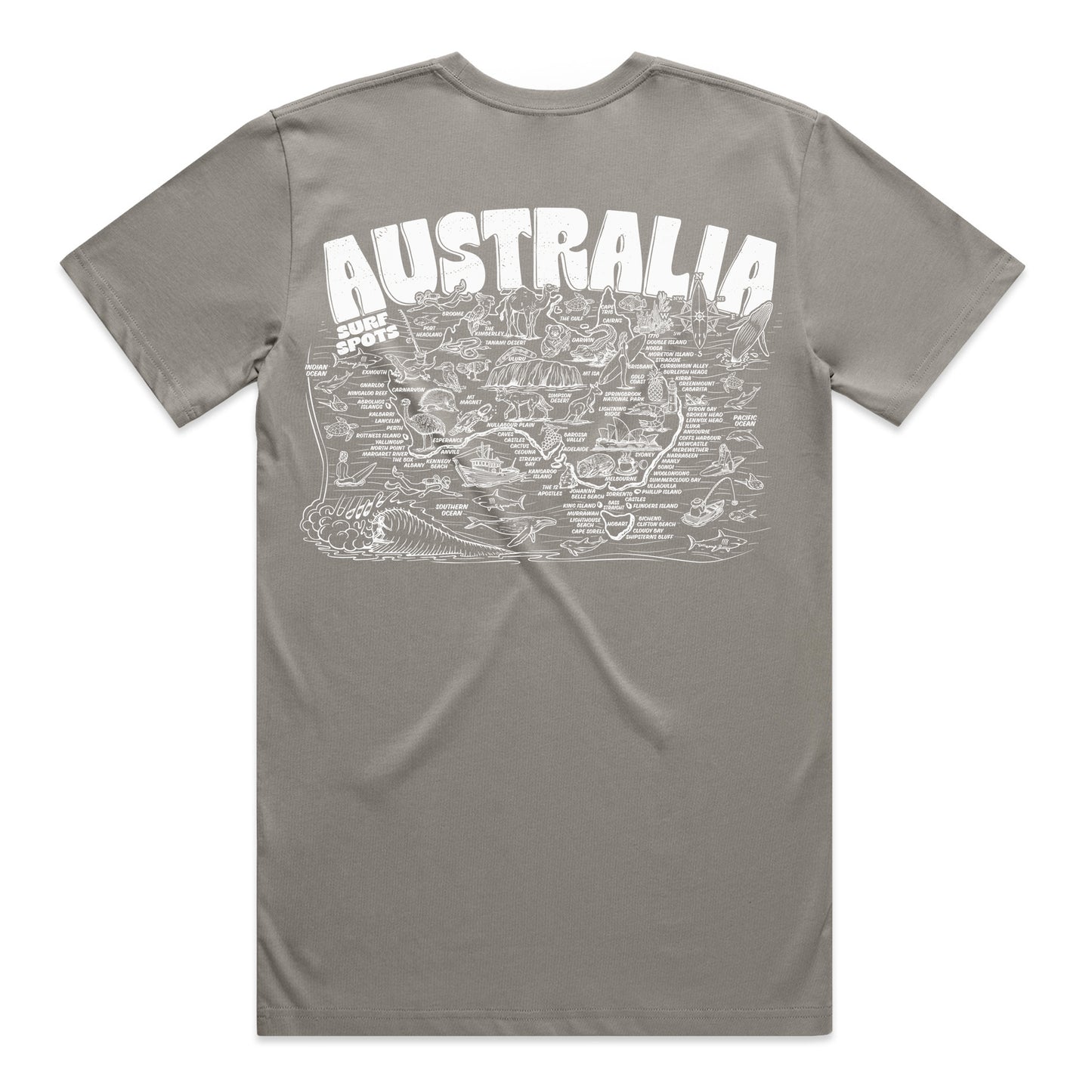 Australia Surf Spots T-shirt