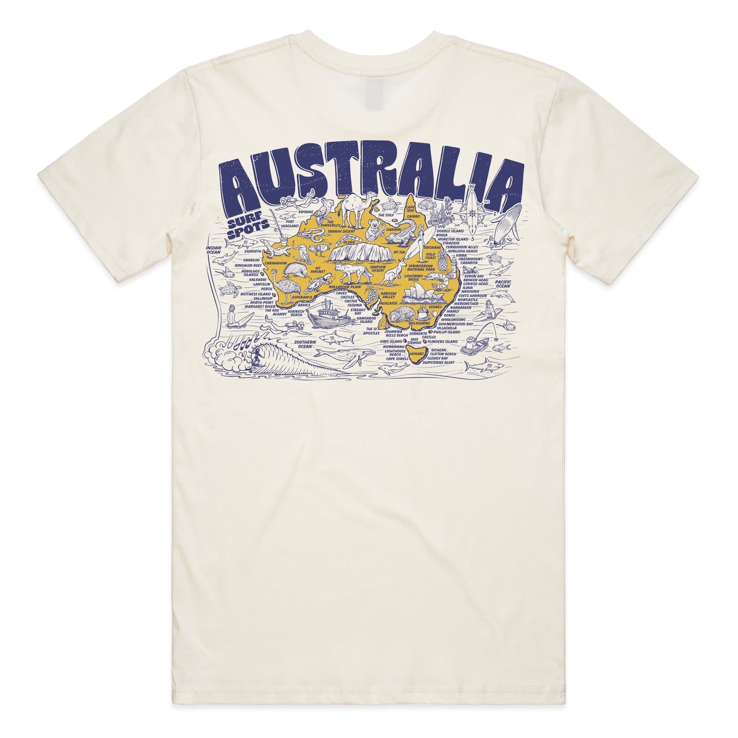 Australia Surf Spots T-shirt