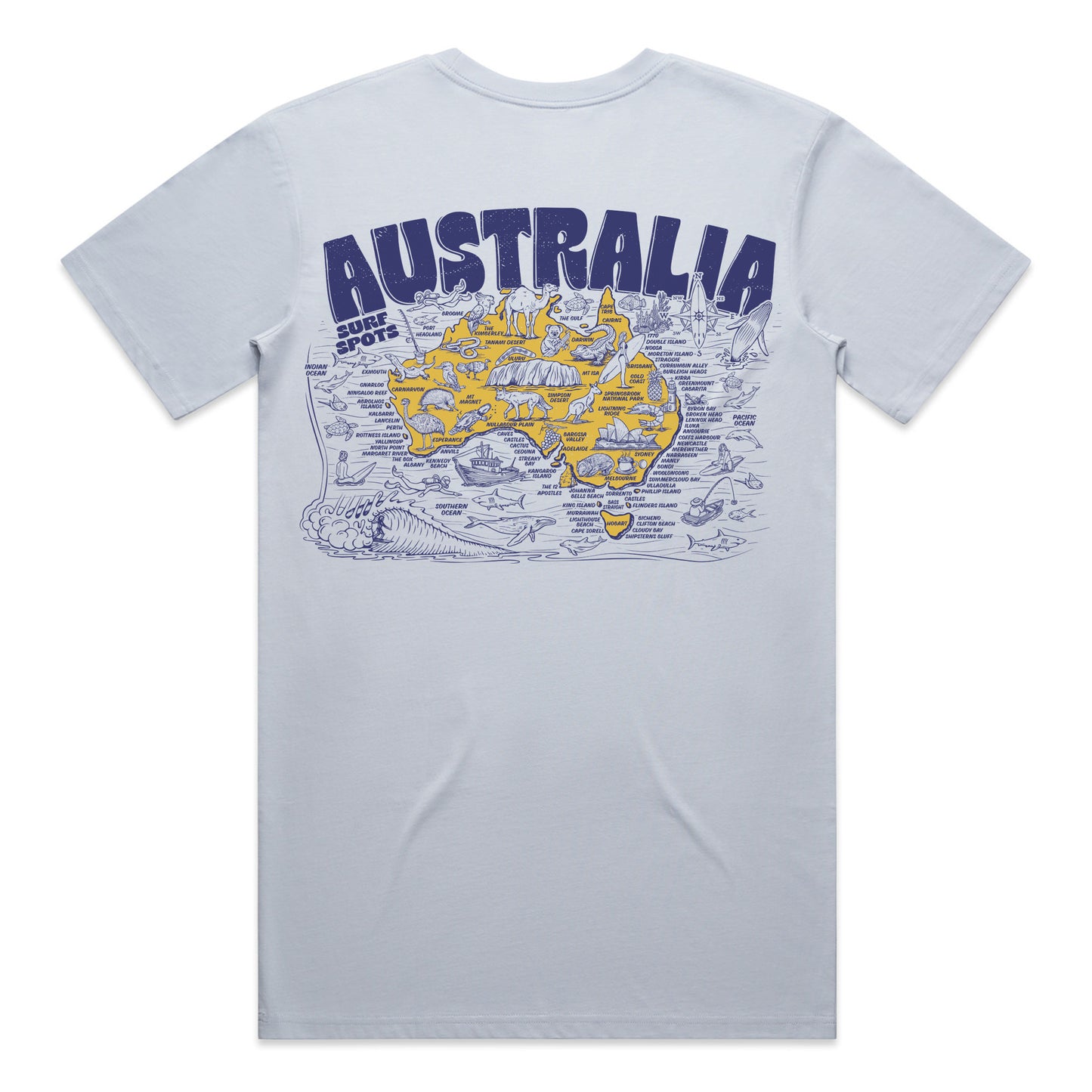 Australia Surf Spots T-shirt