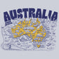 Australia Surf Spots T-shirt - Powder Blue