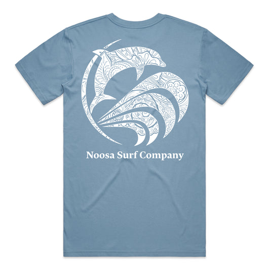 Dolphin Point T-shirt - Carolina Blue