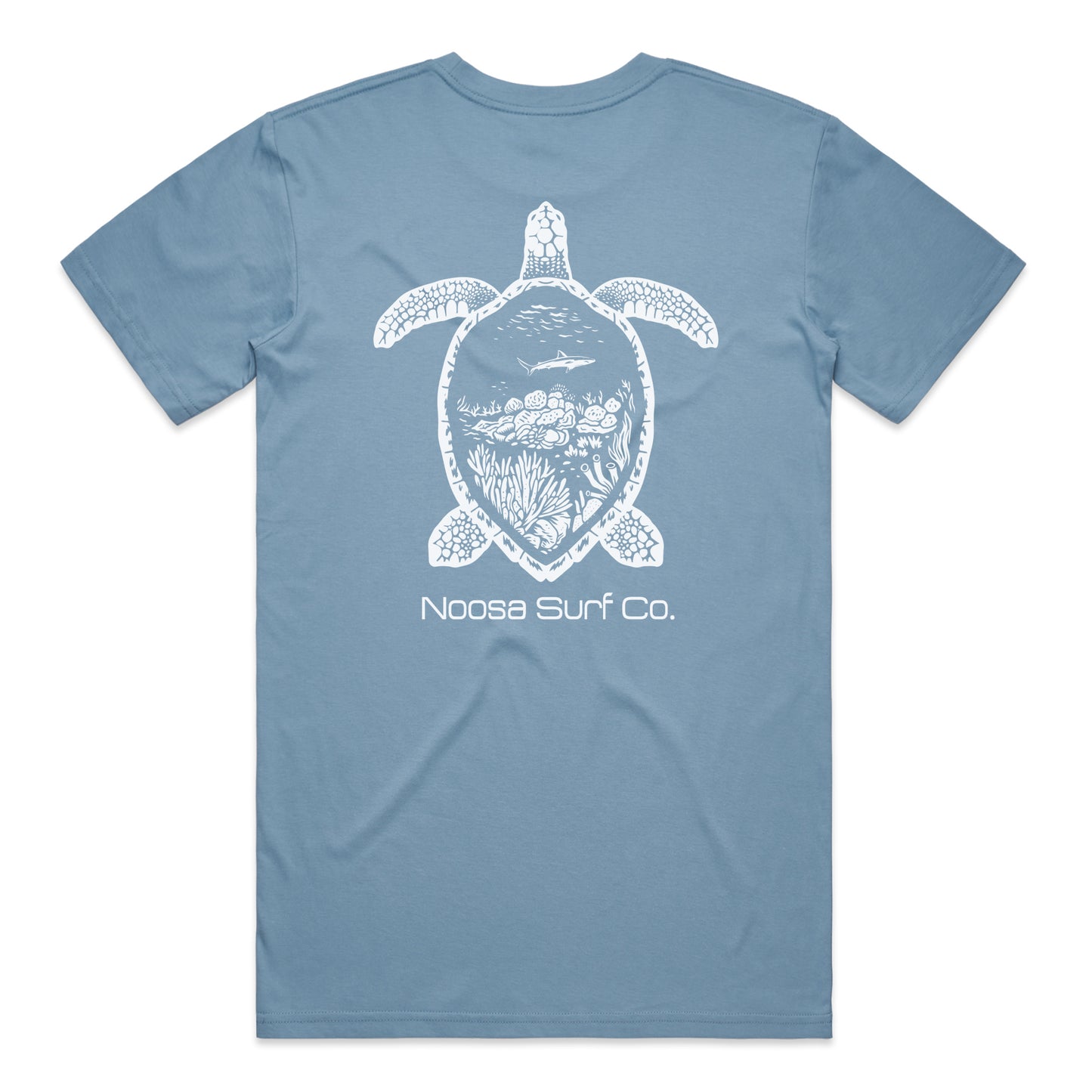 Laguna Turtle T-shirt - Carolina Blue