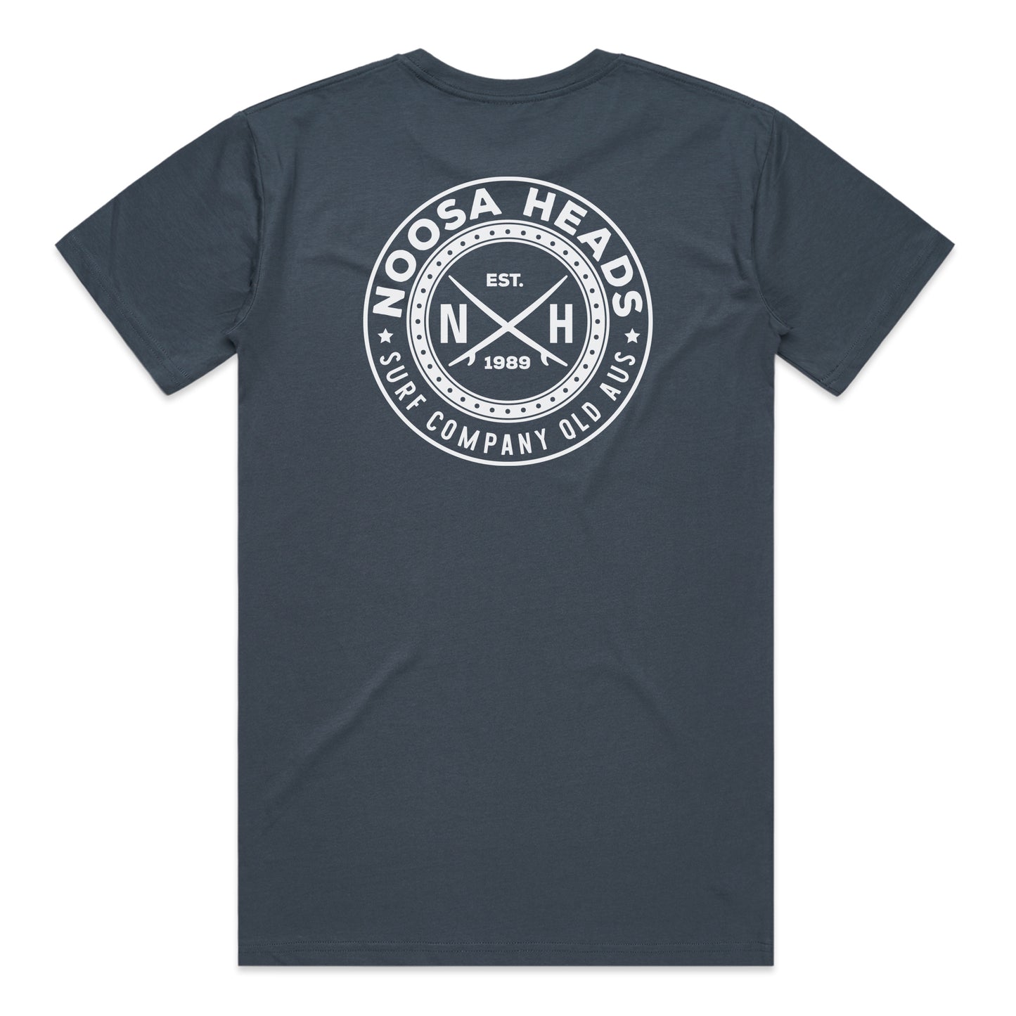 Noosa 1989 T-shirt- Petrol Blue