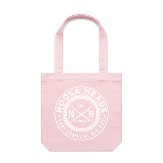 Noosa Heads 1989 Tote Bag - Pink