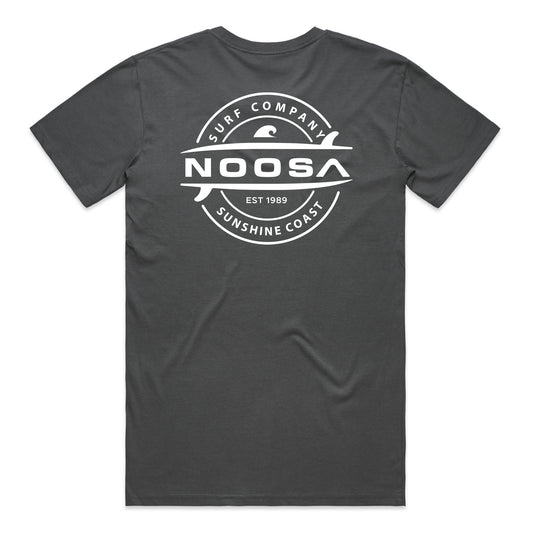 Twin Boards Noosa T-shirt - Charcoal